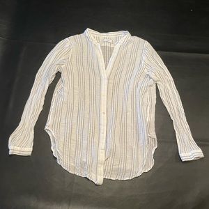 White Vince button down blouse